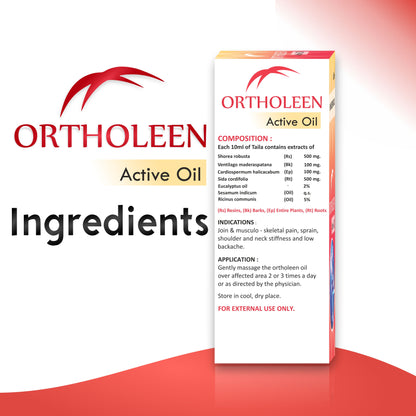 Ortholeen Active Pain Relief Oil - 60 ml