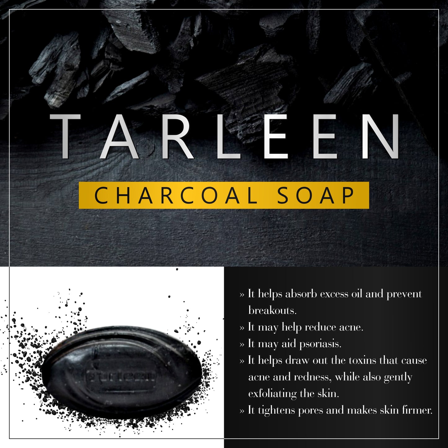 Tarleen Charcoal Soap